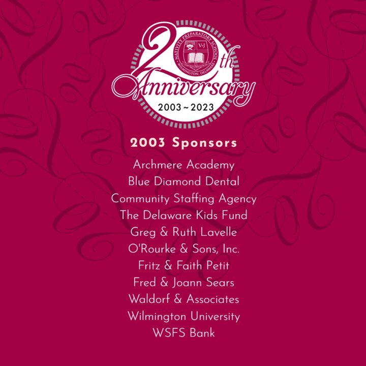 20th Anniversary Nativity Preparatory School of Wilmington Nativity